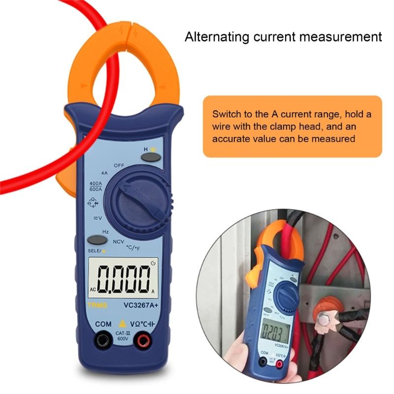 Профессиональный цифровой токоизмерительный мультиметр с функциями измерения напряжения, тока, сопротивления и автоматическим выбором диапазона