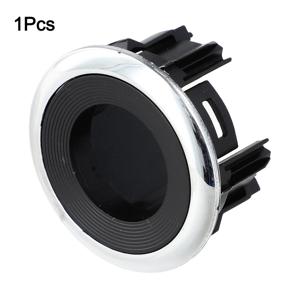 Car Accessory Replacement Engine Start-Stop Ring Ignition Control Button For Vehicles Plastic Material Easy Installation