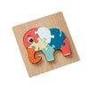 Wooden 3d Puzzle Cognitive Animal Traffic Shapes Matching Blocks For Early Education