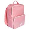 Adidas Originals Classic Basic Small Logo Retro College Style Nylon Backpack Unisex Backpack Pink DH4312