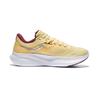 SAUCONY Ride 16 Comfortable Cushioning Low-Top Marathon Running Shoes Women Sneaker Yellow S10830-31