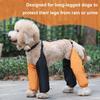 Adjustable Pet Leg Sleeves Waterproof Insect-Proof Anti-Dirty Dog Sleeves Prevent Licking Easy To Clean Dustproof Dog Pants with Collar for Outdoor