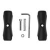 or 95mm Black Short Long Bicycle Motorcycle Double Socket Arm Ball Bases for Ram Mount Phone Holder