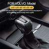 Для volvo xc60 xc90 s90 v90 s60 v60 центральный механизм управления головка декоративная крышка ABS углеродное волокно узор аксессуары для рукоятки переключения передач