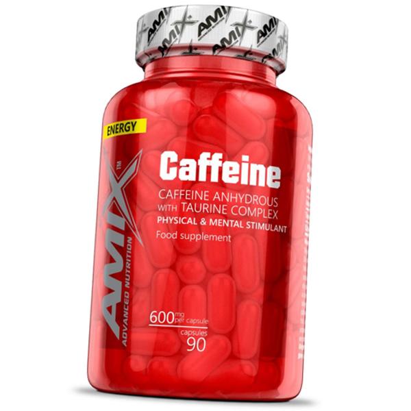 Кофеин с таурином, Caffeine with Taurine, Amix Nutrition 90капс (11135005)