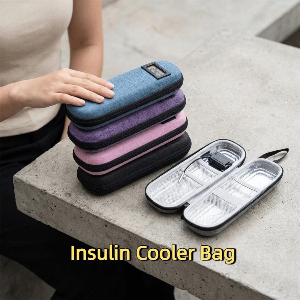 Waterproof Insulin Cooling Bag EVA Insulin Cooler Travel Case Carry-on Pill Protector For Home
