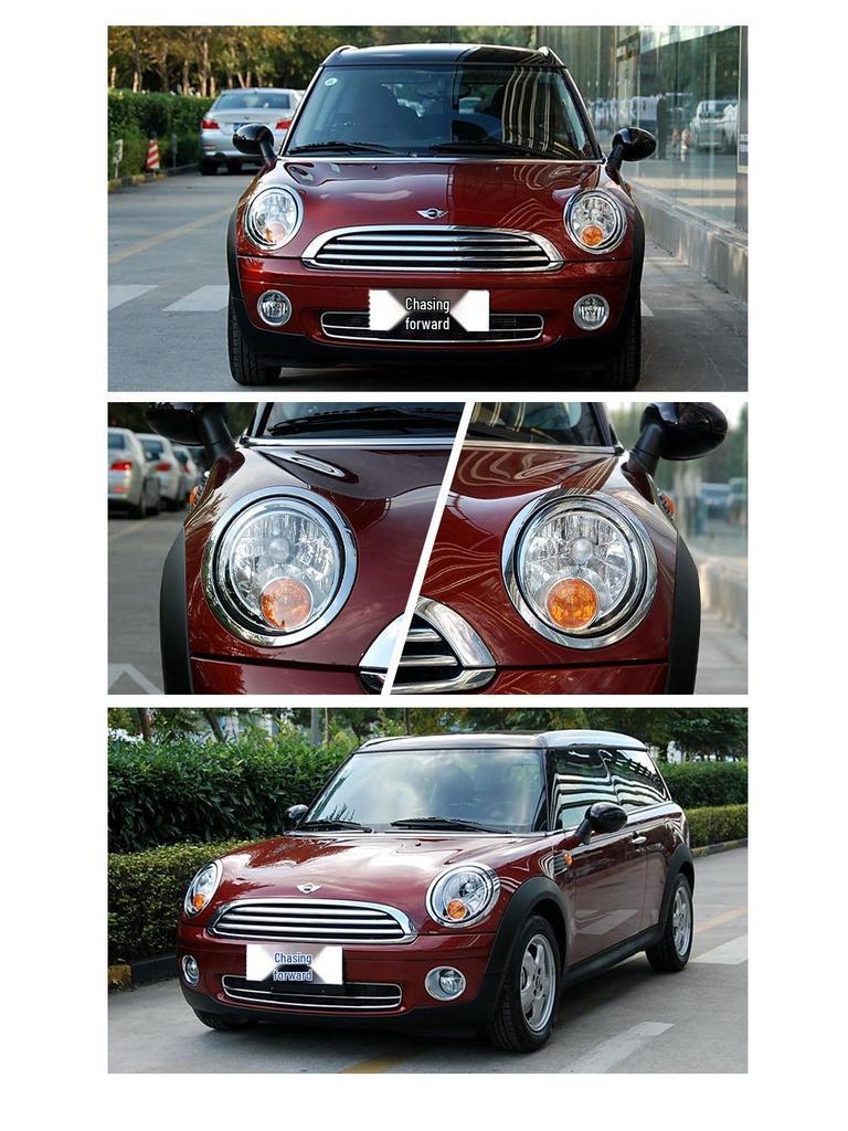 BMW Mini Cooper Headlight Cover for 07-13 Models R55/R56 Front Lampshade