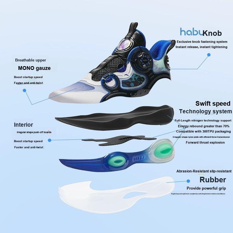 Anta Баскетбольные кроссовки Kids Asymmetrical 3.0 Shock Absorbation Low Top Детские кроссовки Белый Черный Зеленый 312421120-2
