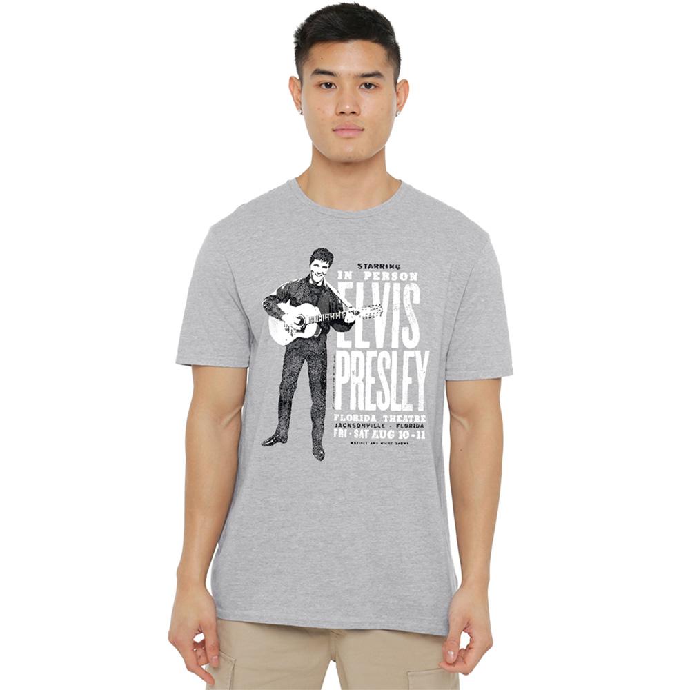 Elvis Presley Unisex Adult In Person T-Shirt