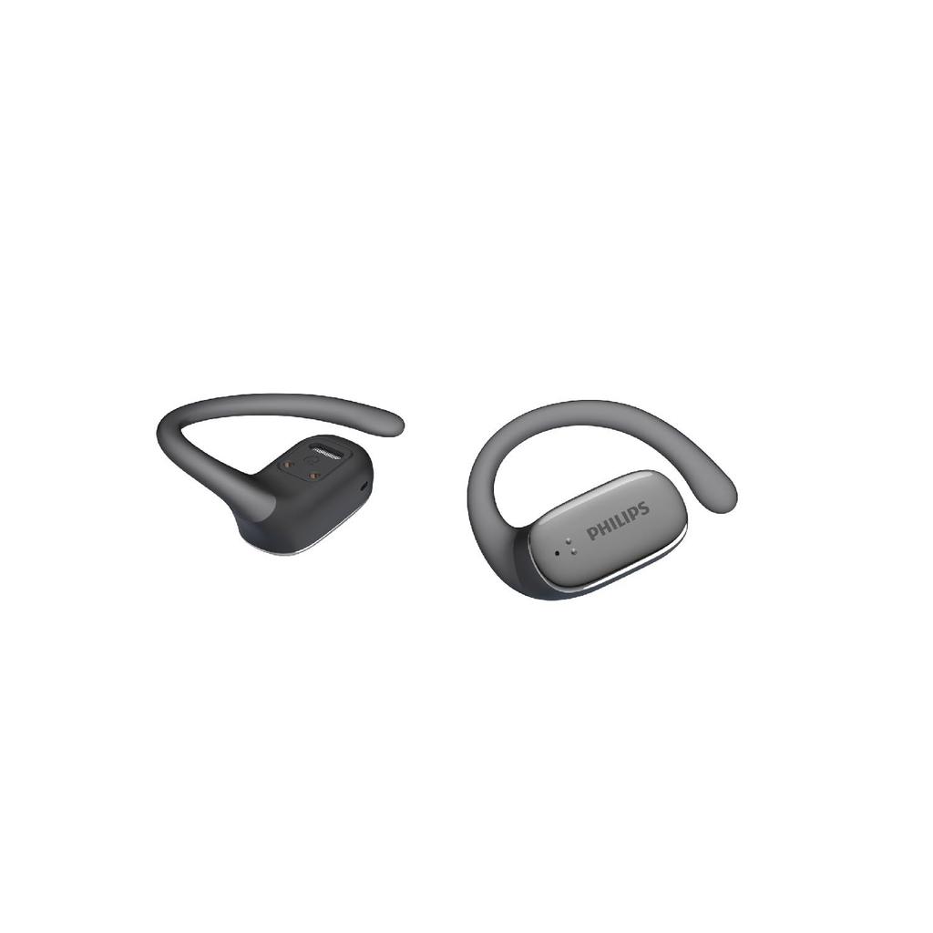 Philips Тип TAT3708 полностью беспроводные наушники, которые не блокируют ваш IPX4-совместимый AAC AI-микрофон IPX4-совместимый 1 год гарантии Открытый тип