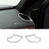 2pcs/Set Car Styling ABS Chrome Dashboard Air Conditioning Outlet Cover Trim Fit For Mercedes Benz W222 S Class