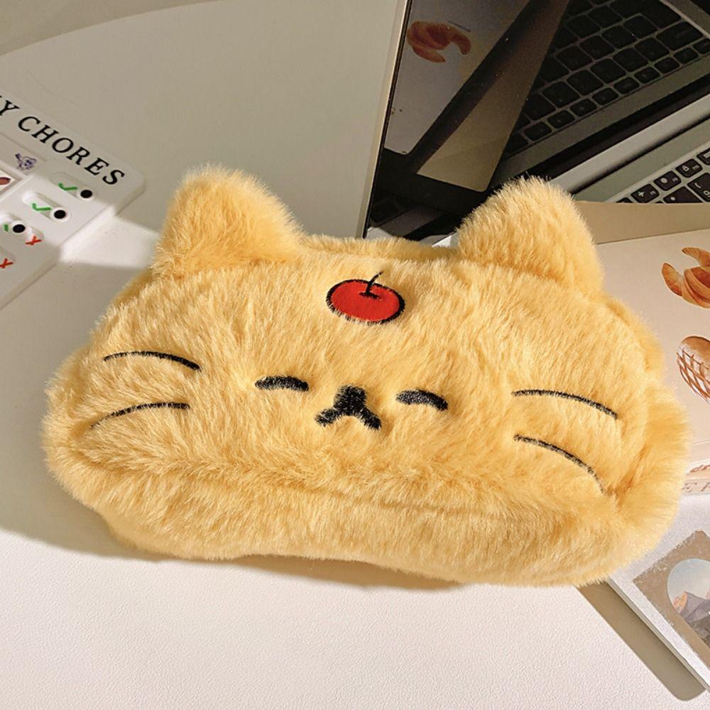 Kawaii Cartoon Pencil Case Cute Stationery Storage Bag Cat Printed Pencil Case School Supplies