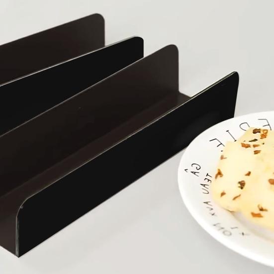 Pork Chop Bun Mold Non-stick U-shaped Bread Mold Carbon Steel Heat-resistant Biscuit Mold for Oven Use Home Baking Enthusiasts