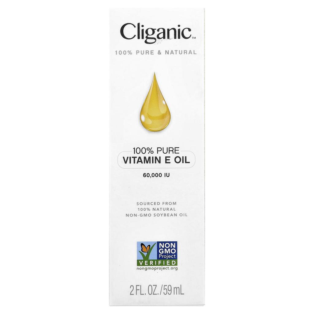 100% Pure Vitamin E Oil, 60,000 Iu, 59 Ml (2 Fl Oz)