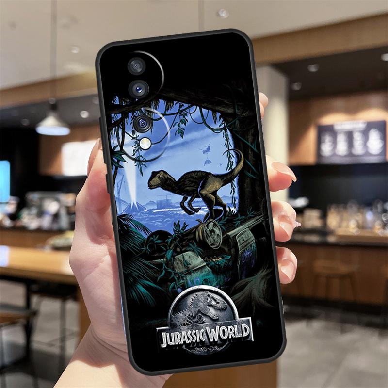 Jurassic Park Dinosaur World Cover For Huawei P30 P50 Pro P20 P40 Lite P Smart 2019 Nova 5T Honor X9a 50 70 X7 X8 Case