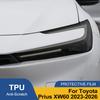 Защитная пленка для фар автомобиля для Toyota Prius XW60 2026-2026 Дымчато-черная TPU PPF Антицарапающая Заранее вырезанная виниловая пленка для оклейки фар