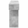 Concrete Grey Console Table 160 x 30 x 74 cm