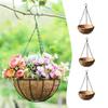 Half Round Plant Pot Breathable Hanging Flower Pot Creative Plant Hanging Basket  Garden Decoration