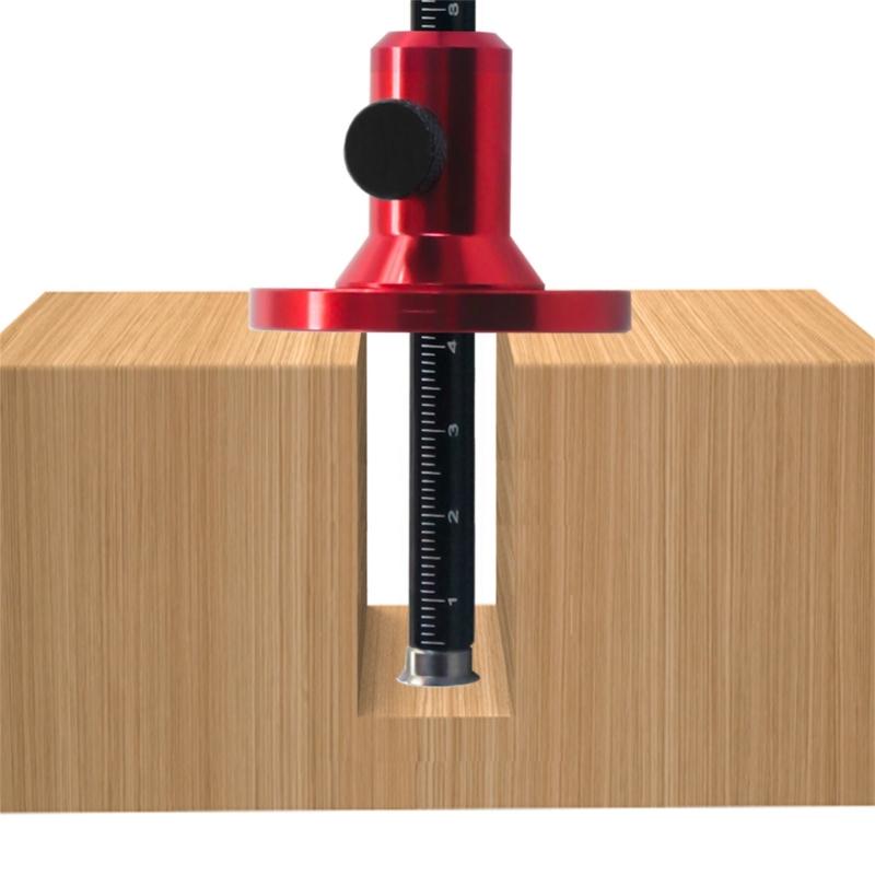Carpentry Industrial Marking Gauge High Hardness Hand Woodworking Measuring Layout Tool Scriber Ruler Marking Gauge Line