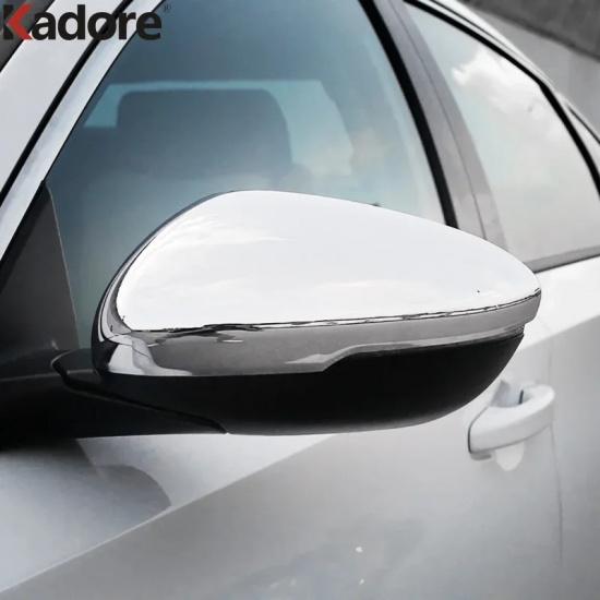 Side Mirror Cap Cover For Honda Accord 10th 2018 Carbon Fiber Car Rearview Mirror Cover Trim Accessories