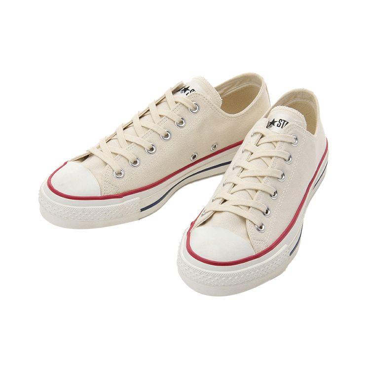 Converse Chuck Taylor All Star J Low Made in Japan — натуральные белые кроссовки унисекс кремового цвета 32167710
