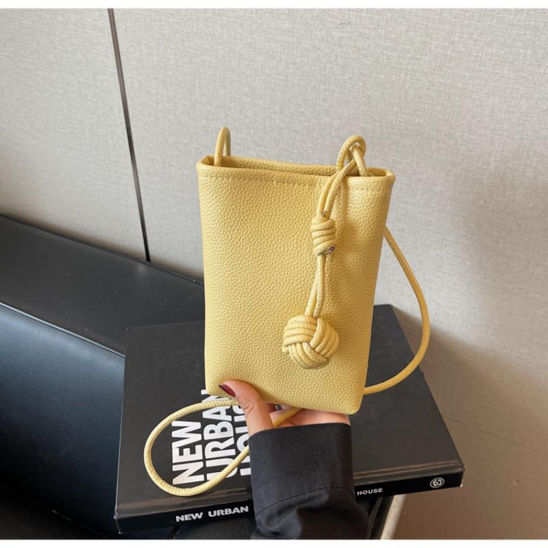 Mobile Phone Bag Women's New Fashionable Versatile Mini Going Out To Work Commuting Shoulder Messenger Bag