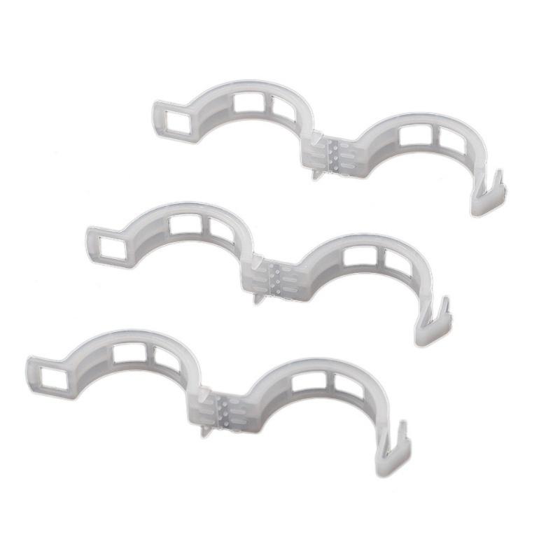 100Pcs Plant Support Clips Durable Vine Garden Vegetables 3cm For Types Plants Hanging Plastic Clips Plant Support