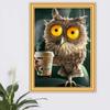 5D DIY Алмазная картина Лесная сова Алмазная вышивка Набор для вышивки крестом Полный горный хрусталь Мозаика Домашний декор