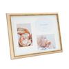 Fujicolor FUJICOLOR Photo Frame, Natural Color Frame, 2501A4, A4 Size, Brown, with 3-Sided Mat, 507052