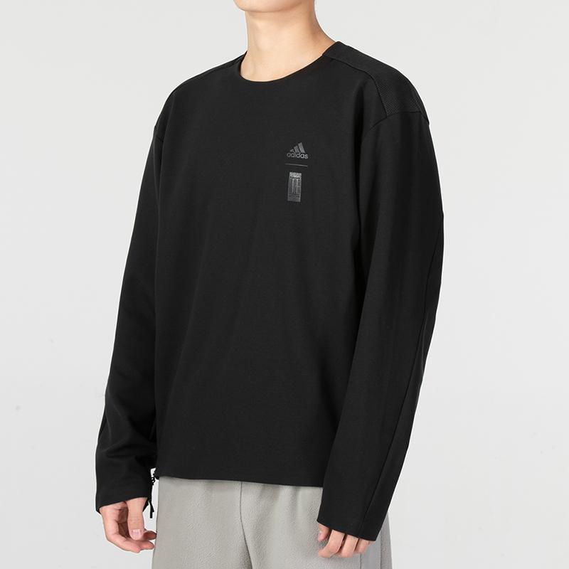 Adidas Premium Crewneck Sweatshirt Men Tops Black HM2942