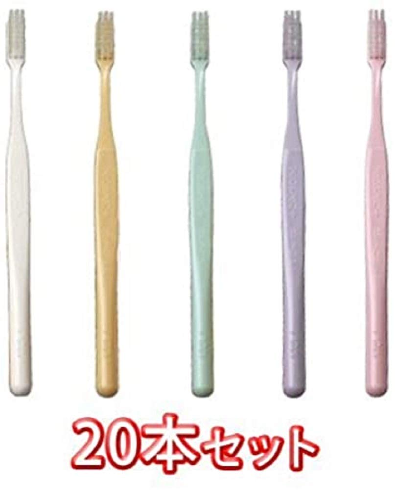 Зубная щетка Prospec Plus Compact Slim 20 шт. Нормальный цвет S Мягкая