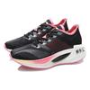Li Ning Shadow Essential Кроссовки для бега Женские Низкие Черный/Розовый ARHR122-2