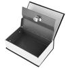 Black English Dictionary Safe Box Money Jewelry Collection Storage Case with 2Keys