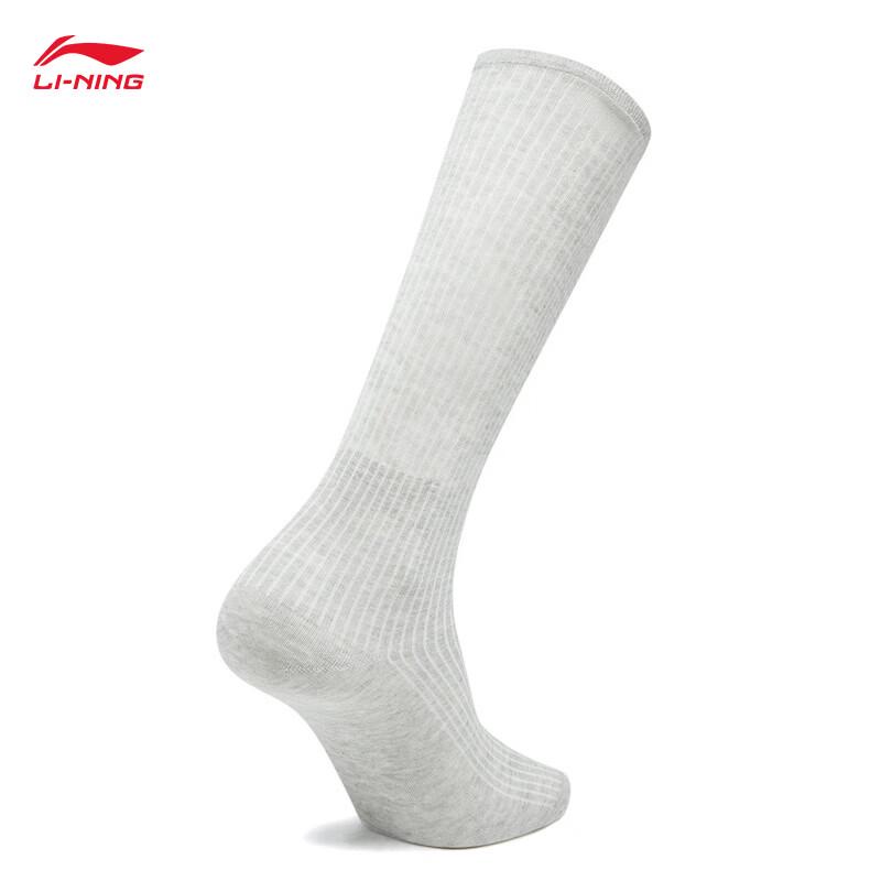 Li-Ning Женские минималистичные длинные носки с логотипом AWLW080