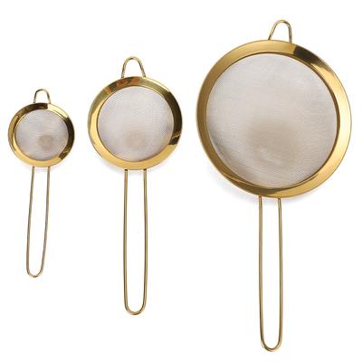 Нержавеющая сталь мелкоячеистый фильтр для масла дуршлаг сито для муки с длинной ручкой для кухни