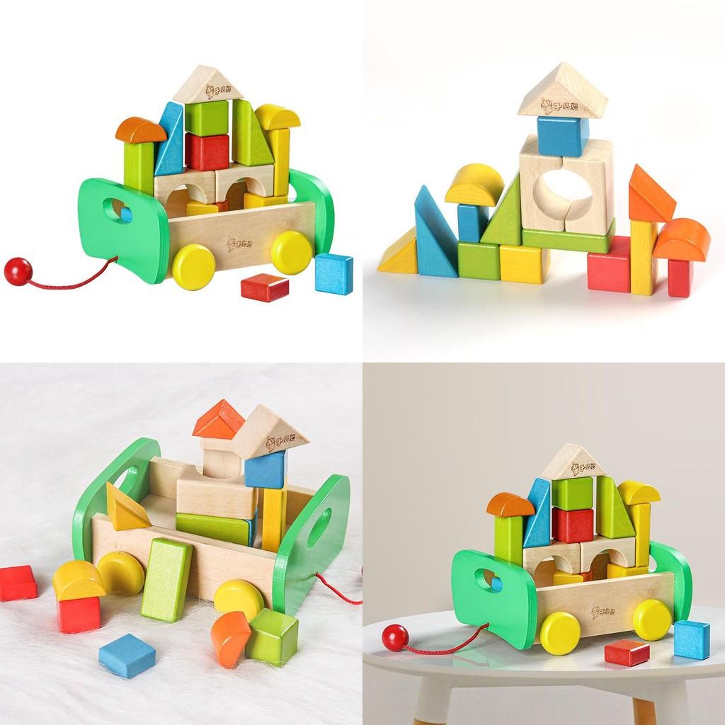 Развивающая деревянная игрушка Распознавание форм для детей 1-3 лет из экологически чистого бука