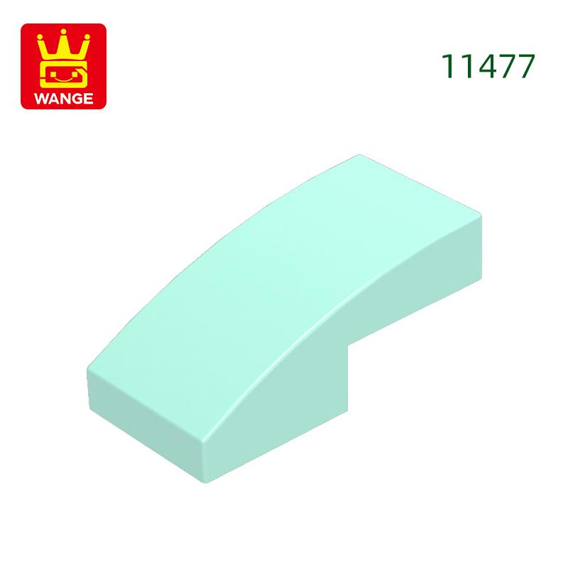 310 шт./лот 11477 Наклонный изогнутый блок 2x1x2/3 Детали для сборки MOC Цветные Аксессуары Совместим с Кирпичиками СДЕЛАЙ САМ Детская игрушка Детали для сборки