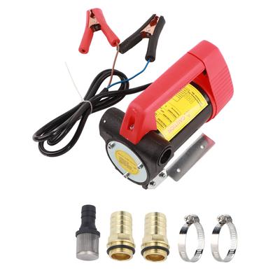 DC 12V топливный насос для перекачки портативный электрический чугунный для дизельного большегрузного транспортного средства