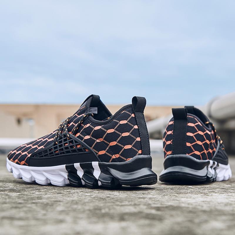 Мужская обувь большого размера 39-47Сверхлегкие спортивные повседневные мужские туфли Four Seasons Кроссовки для мужчин