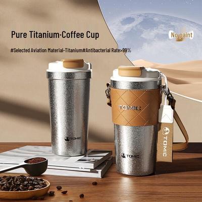 Термобутылка для кофе и воды Temake Серия Titanium