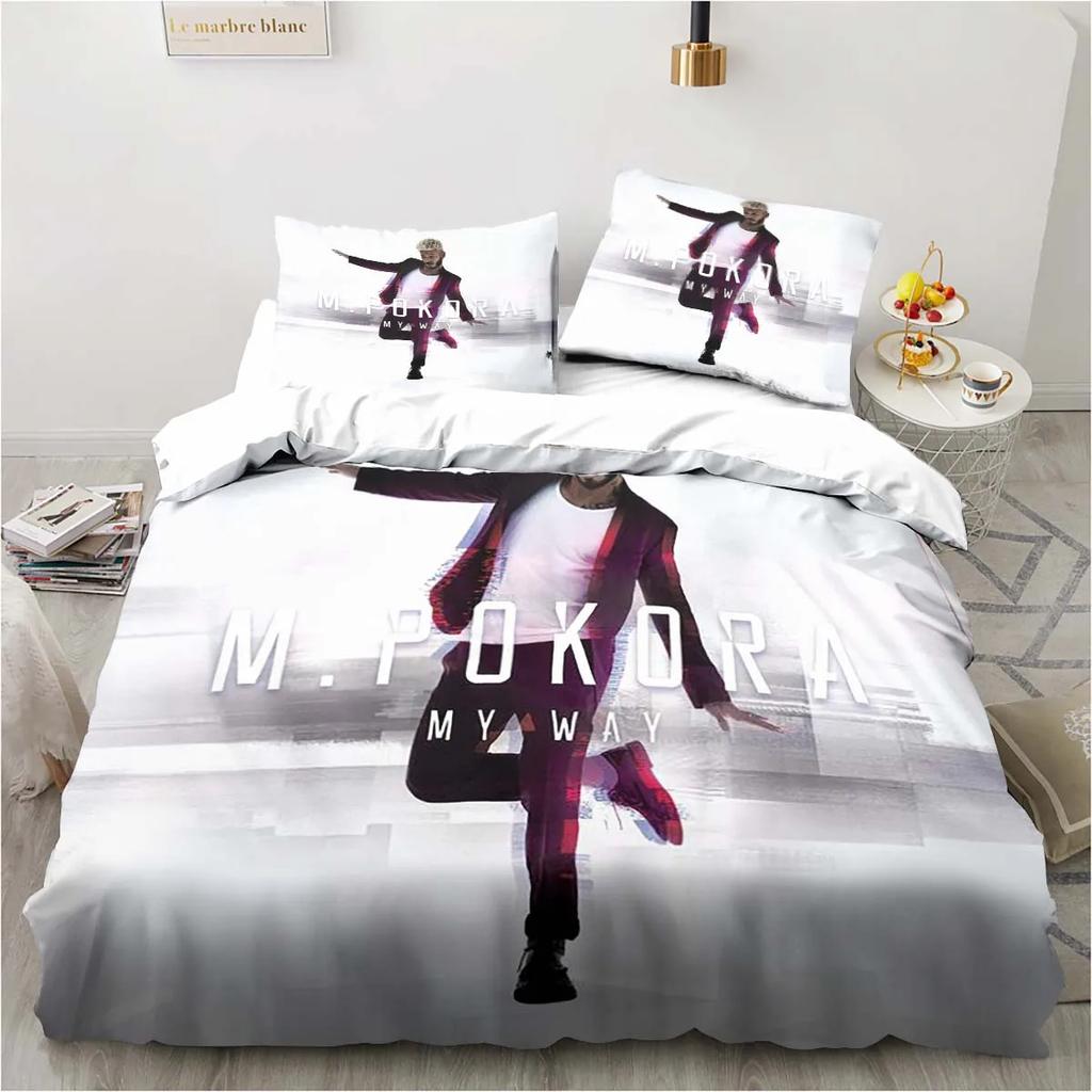 3D-печать Singer M. Постельный комплект Pokora Пододеяльник Одеяло Комплект для кровати Пододеяльник Наволочка, Размер Кинг Квин Твин Мальчики Девочки Взрослый