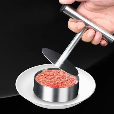 Машина для приготовления котлет из нержавеющей стали Пресс-форма для котлет из нержавеющей стали Бытовая форма для котлет