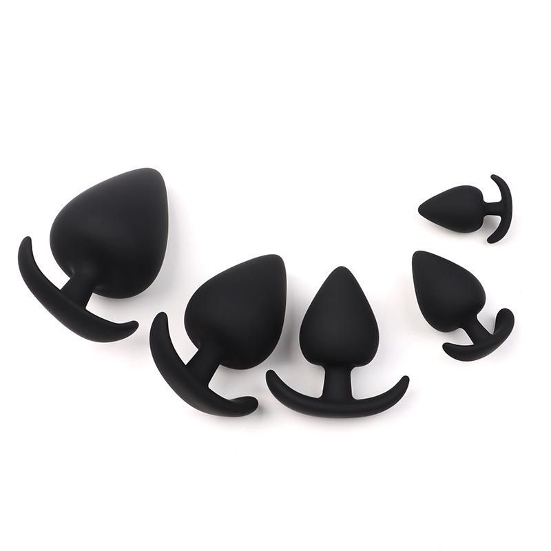 Силиконовая анальная пробка в форме персика: Скрытое ношение, Веселье на заднем дворе, Самоудовлетворение, SM-игры, Дилатация и Прелюдия Взрослая игрушка