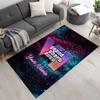 Grand Theft Auto Personalized Text Carpet Design for Balcony Game Room Dining Room Playrooms Antislip Carpet Office home decor