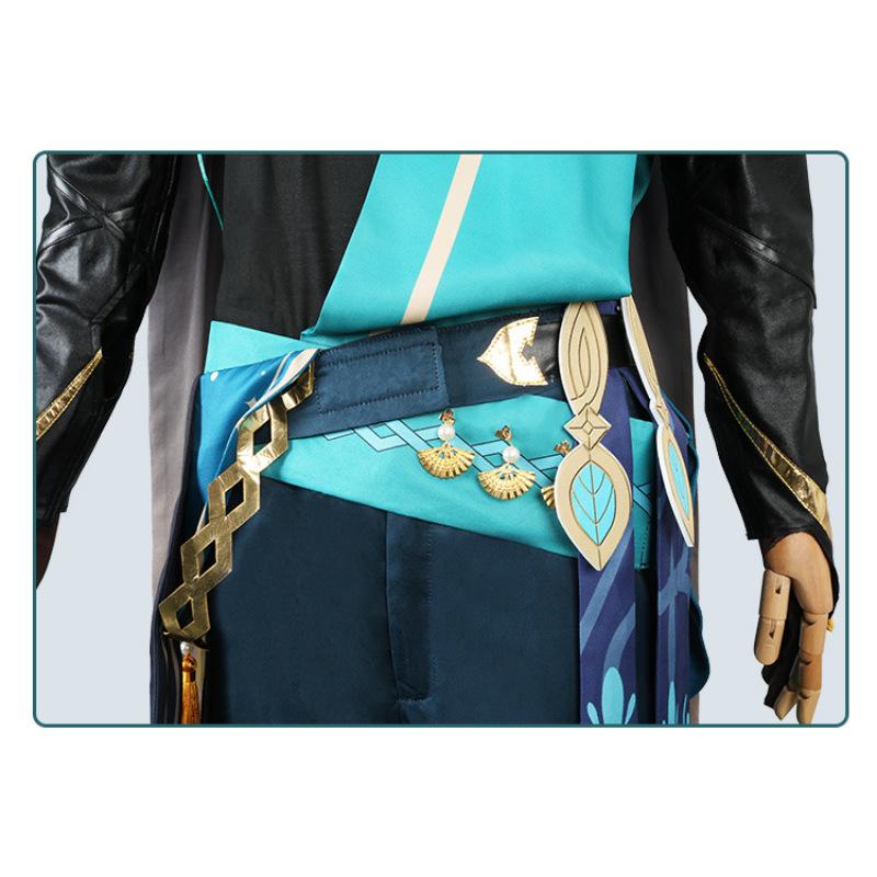 Костюм для косплея Al Haitham, парик Alhaitham, униформа на Хэллоуин, наряды Alhaitham, карнавальные ролевые игры