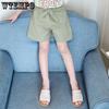 Шорты для девочек для летней носки Корейские детские тонкие и универсальные повседневные брюки Модные брюки