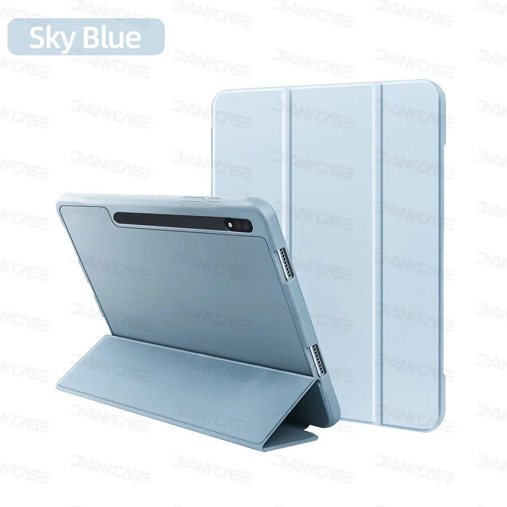 Настольный чехол для Samsung Galaxy Tab S9FE S8 S711 In для S6 Lite 10,4 S7 Plus S7 FE S8 Plus 12,4 S8 Ultra 14,6 с чехлом для планшета с ручкой