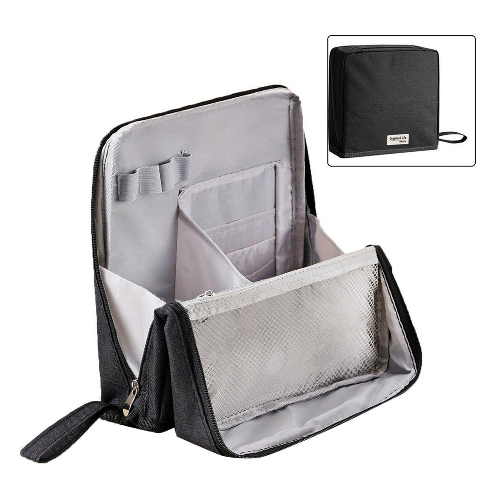 Multi-purpose Desktop Storage Bags with Large Capacity Durable Waterproof Oxford Fabric for Home Storage Business Travel Bag