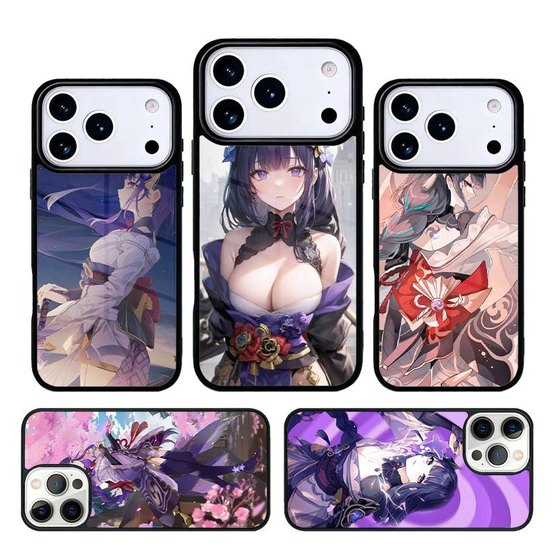 Raiden Shogun Baal Phone Case For iPhone 17 AIR 16 Pro Max 15 14 Pro 11 12 13 Shockproof Silicone Cover