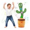 Игрушка-Кактус, Говорящий Кактус, Танцующий Кактус, Движущаяся Записывающая Игрушка, 120 Песен в Комплекте, Танцующая Игрушка-Кактус, Регулируемая Громкость, Подарок, Подарок на День Рождения,